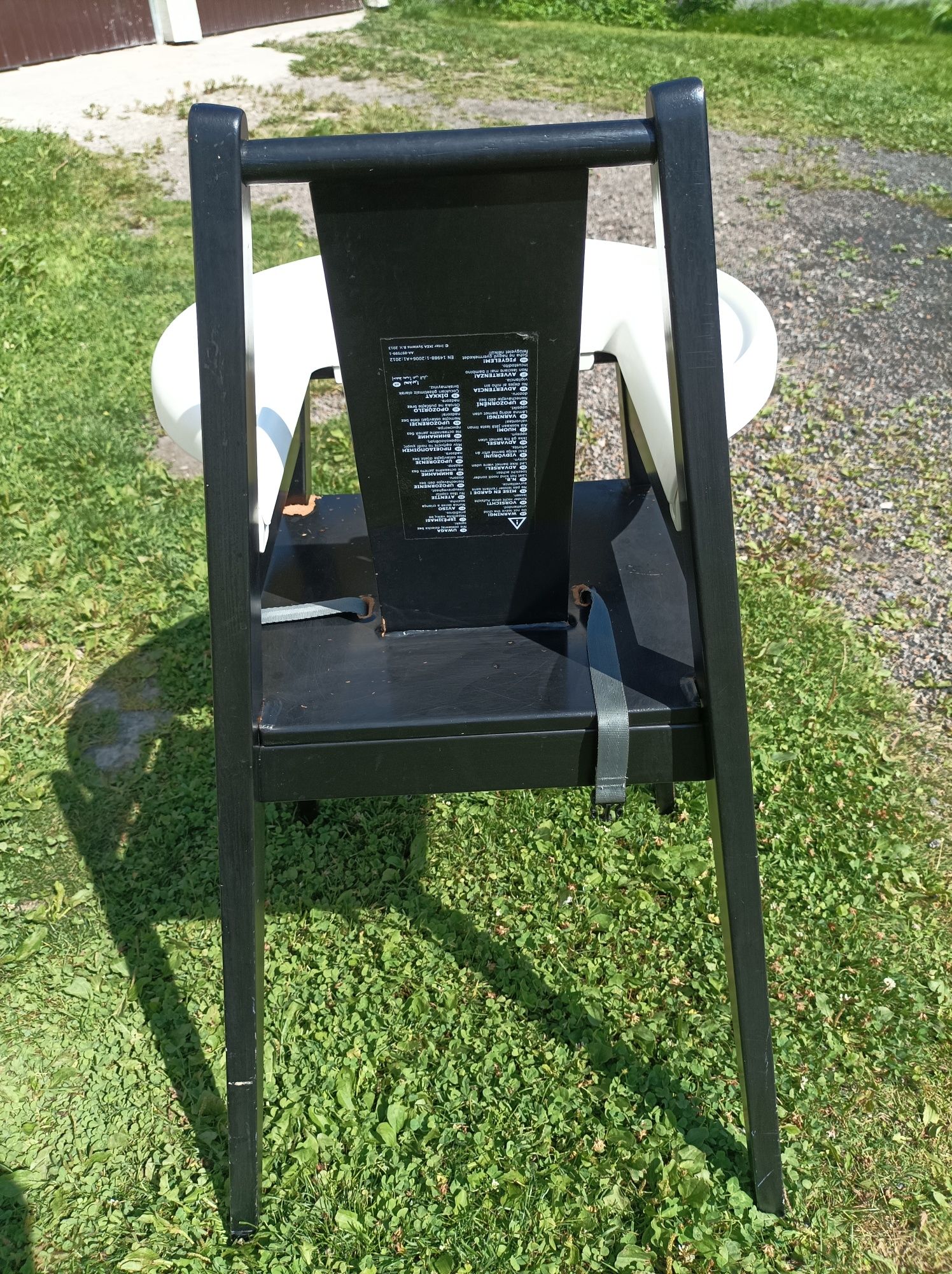 Krzesełko do karmienia drewniane Blames Ikea