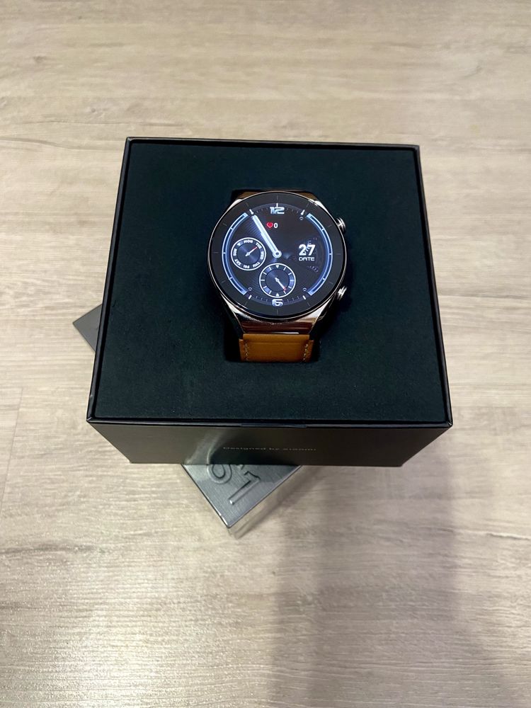 Смарт часы Xiami watch S1 SILVER EDITION полный комплект