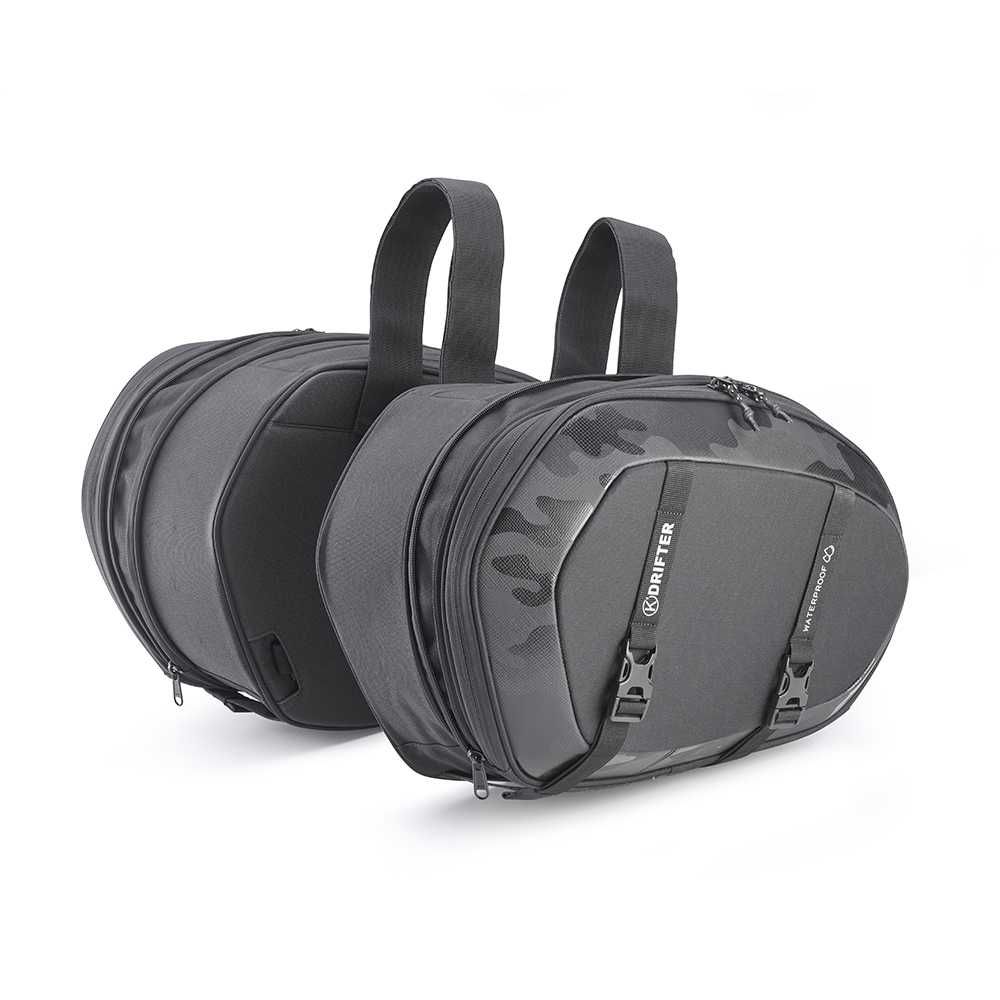 DR05 TORBY SAKWY BOCZNE para poszerzane K'DRIFTER 40-52L wodoszczelne
