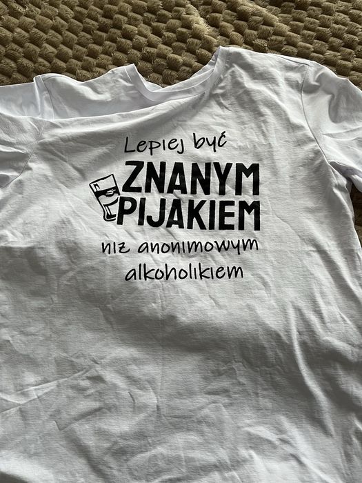 Koszulka z napisem
