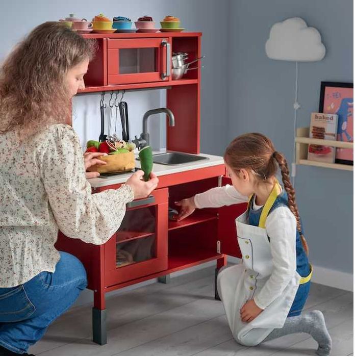 Кухня дитяча деревʼяна DUKTIG ІКЕА