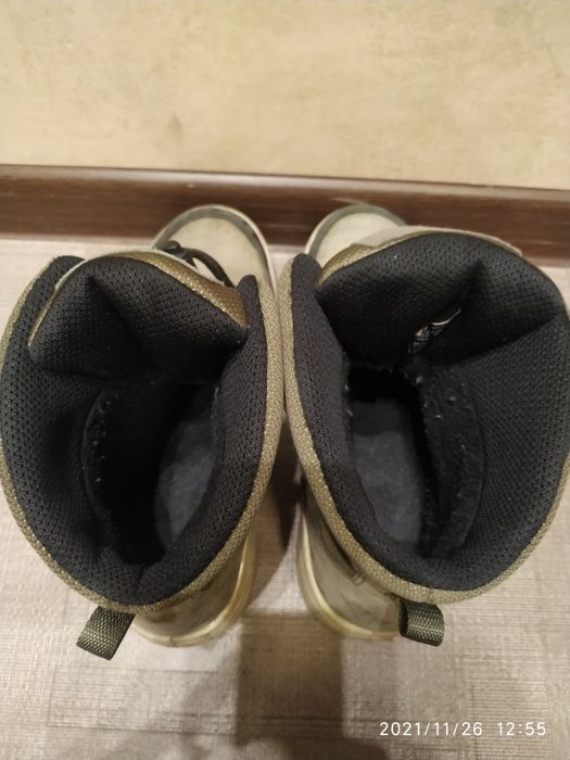 ECCO ботинки зимние, черевики 39 размер