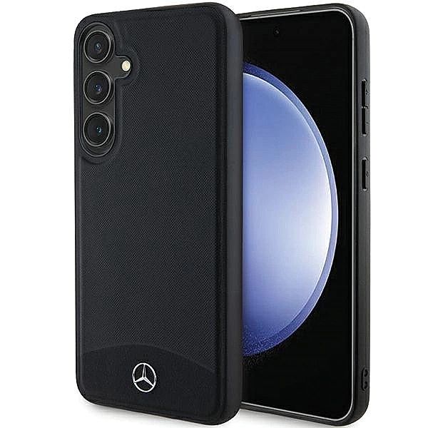 Etui Mercedes Leather Textured & Plain MagSafe na Samsung Galaxy S24+