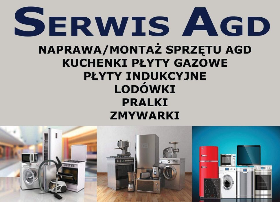 24/7 Serwis AGD,Gazownik,Junkers,naprawa,Pralki,Lodówki,Zmywarki, K