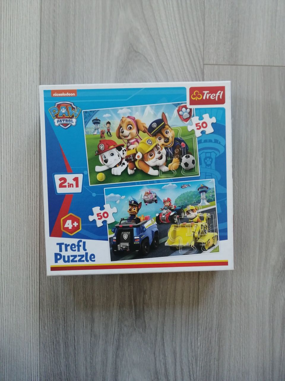 Puzzle Trefl 4+ Psi Patrol 2w1 2x50 elementów
