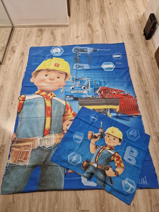 Pościel poszewki dziecięce Bob Budowniczy