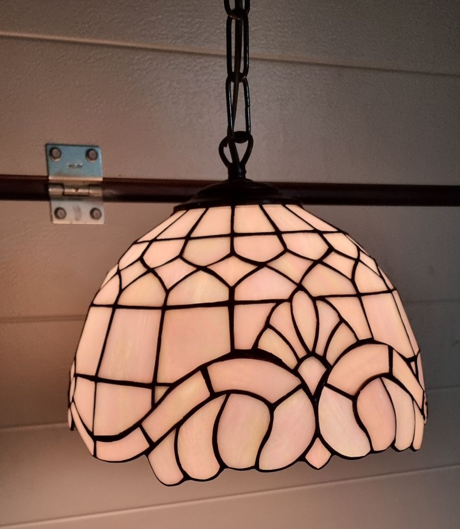 Lampa witrażowa styl Tiffany -  30 cm.
