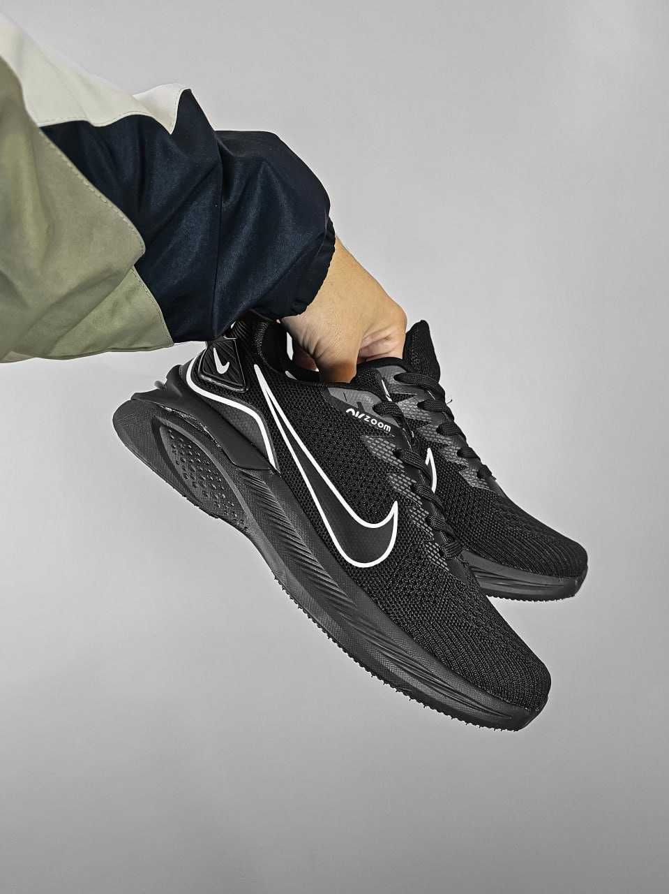 Дихаючі кросівки Nike Zoom Pegasus Black Розміри 41-46р.