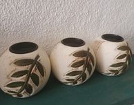 3 peças decorativas