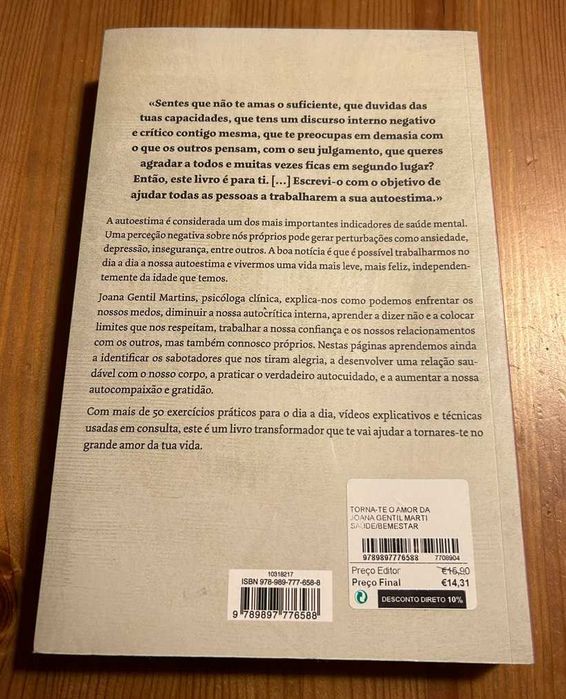 Livro - Torna-te o Amor da Tua Vida