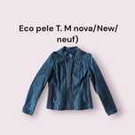 Casaco eco pele
Tamanho: M
Cor: preto
Novo
