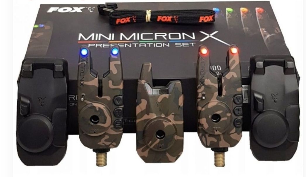 Sygnalizatory brań Fox Micron Mini Camo 2+1 Nowe
