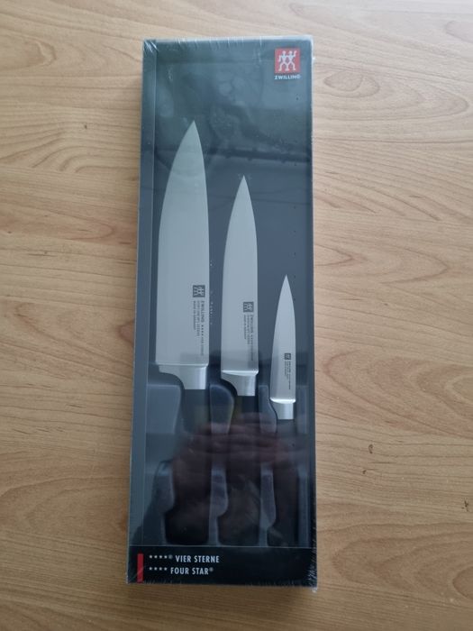 Komplet 3 noży kuchennych ZWILLING VIER STERNE