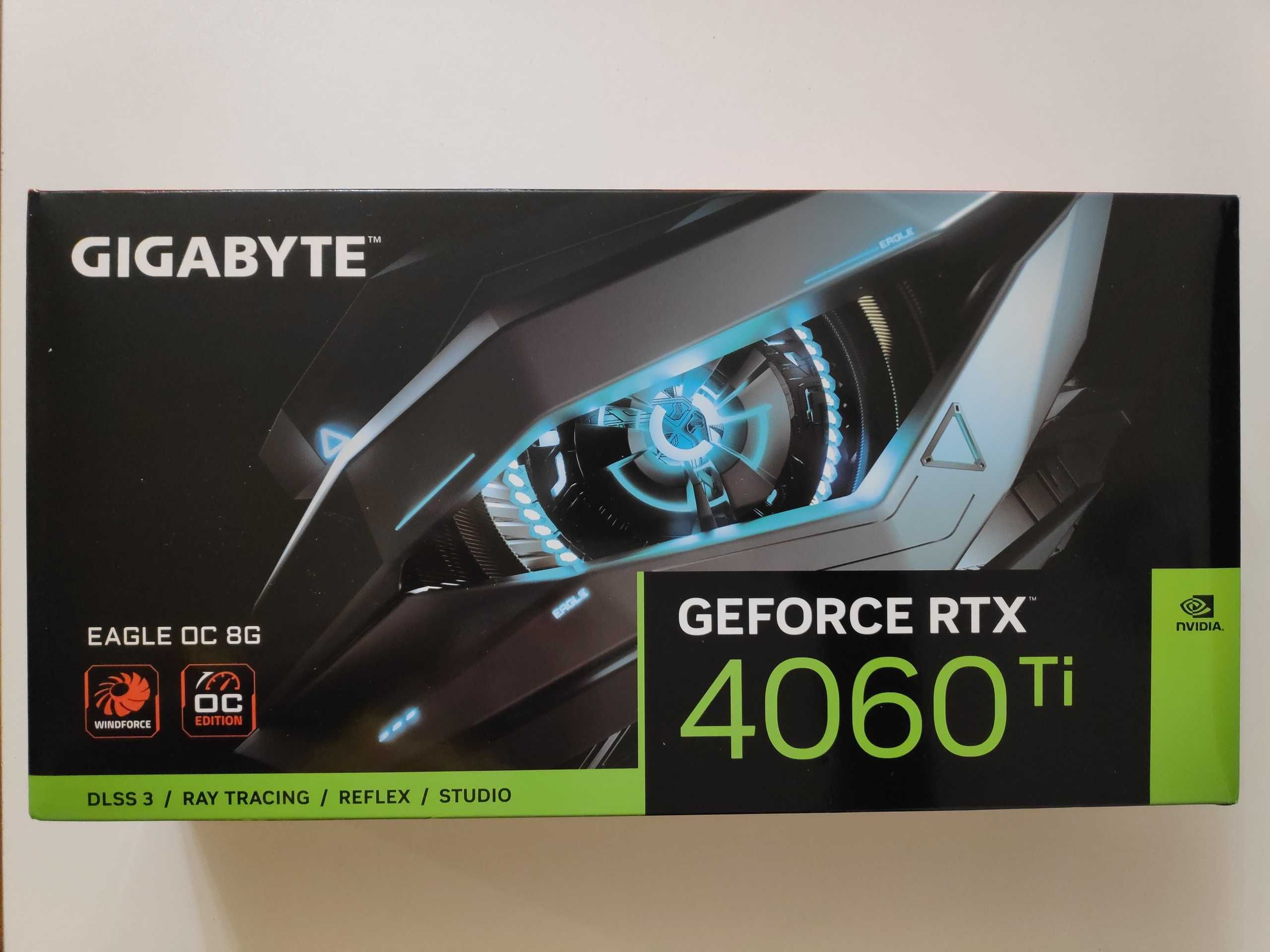 Видеокарта GIGABYTE Nvidia GeForce RTX 4060 Ti EAGLE Новая