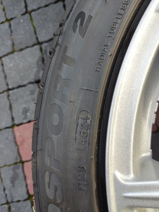 Alufelgi 4x114.3 17cali  z oponami letnimi