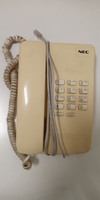 Telefone fixo a funcionar
