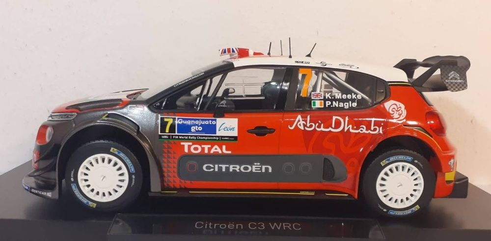 1/18 Citroen C3 WRX Abu Dhabi - Norev