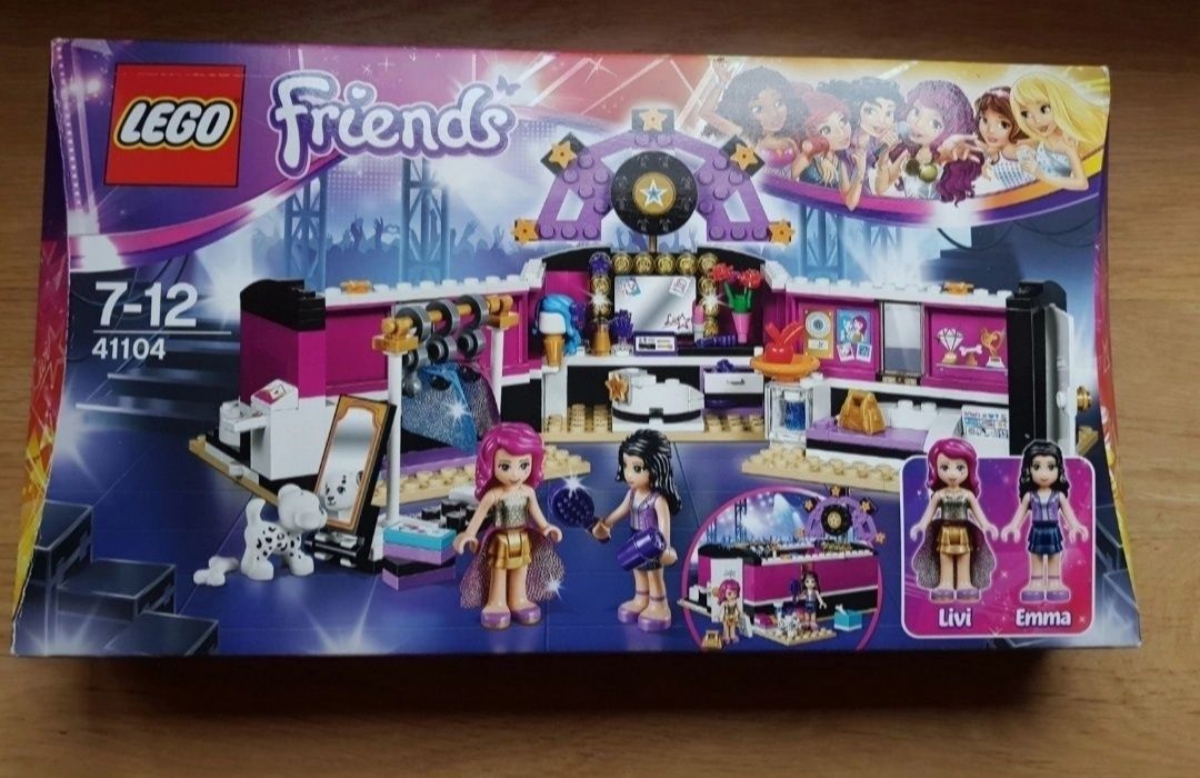 Lego Friends Garderoba Gwiazdy Pop (41104)