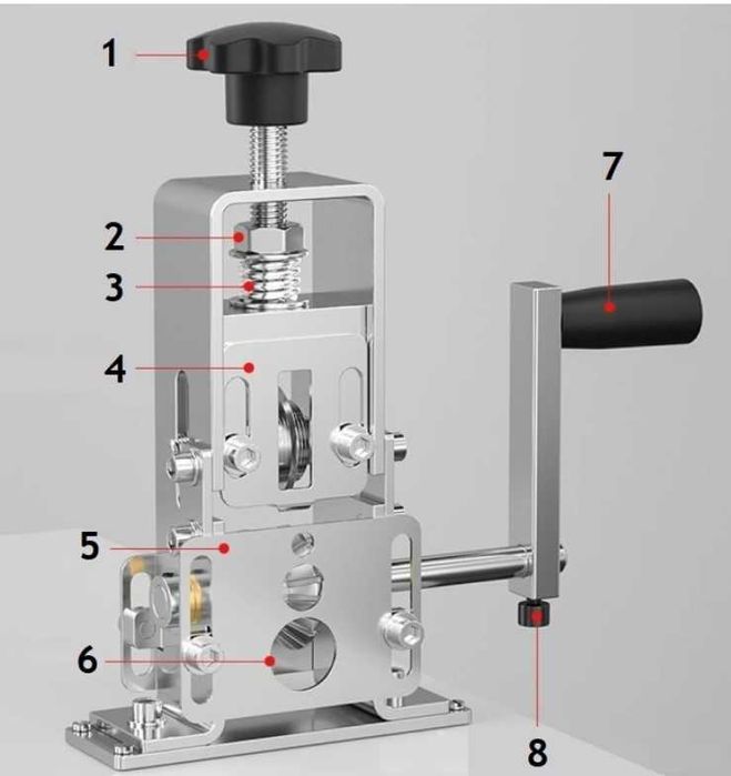 Profesjonalna Korowarka do Kabli Maszyna Przewodów Odizolowywacz