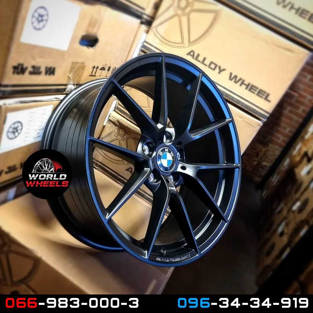 Диски R19 R20 5x112 BMW G07 G06 G30 G11 G20 G05 898M стиль Черные