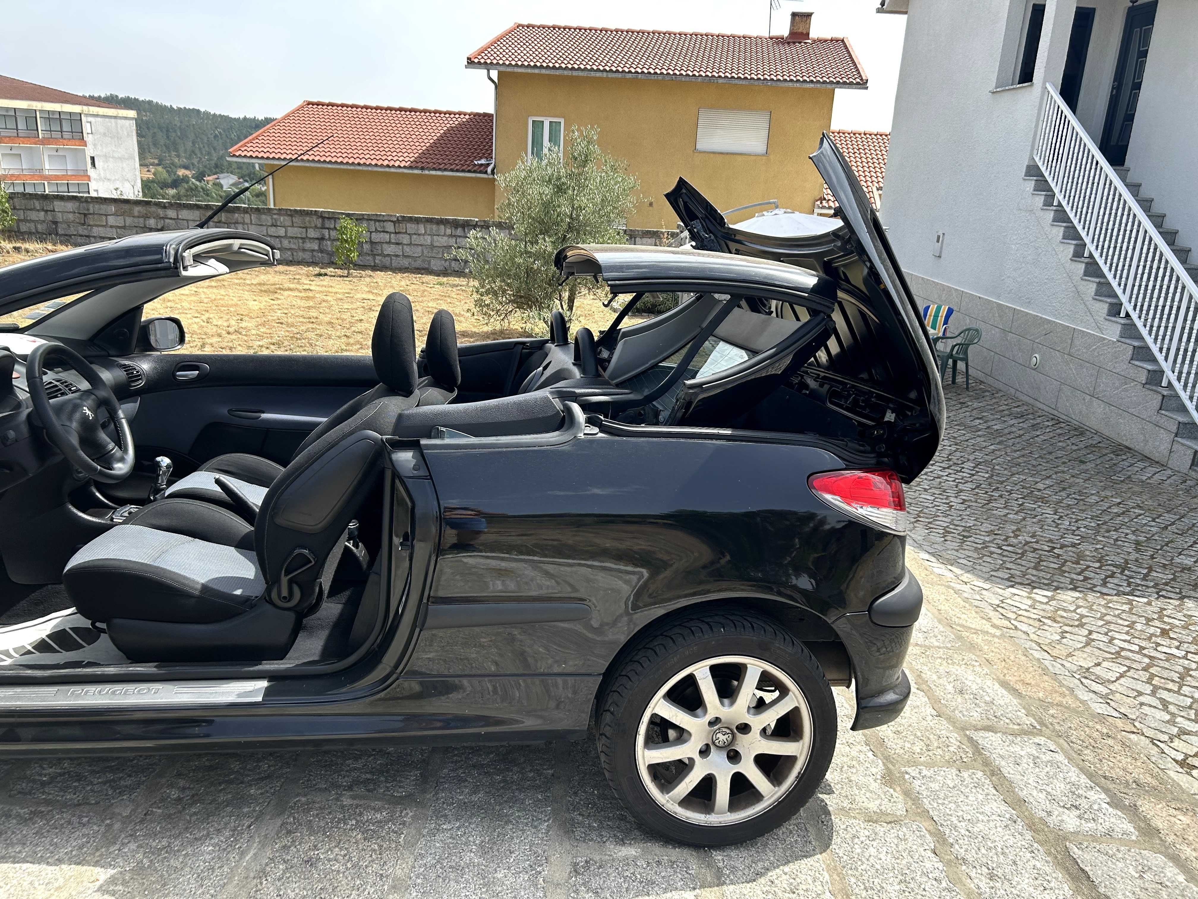 Peugeot 206 CC 2.0 16V – 136 CV (2001) + Carcaça 206 CC para peças