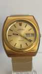 Omega Megaquartz 32 KHz Geneve, Day Date, meeega zegarek męski