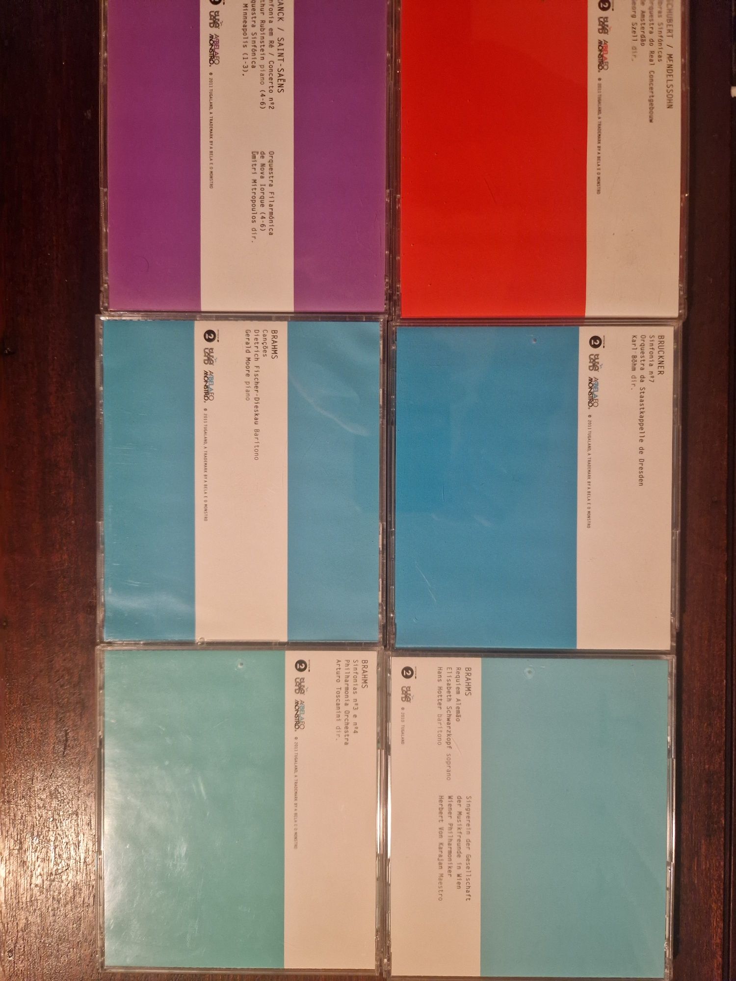 22 CD Musica Classica. Colecção Pantone
