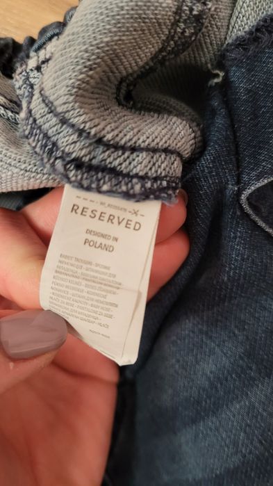 Spodnie jeansy Reserved 74