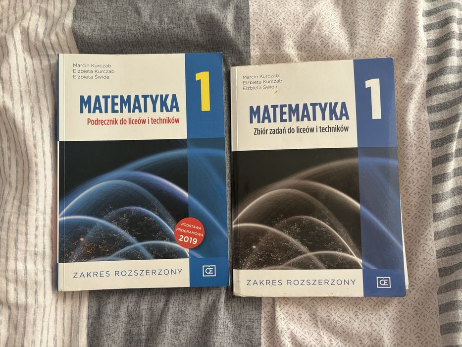 Matematyka rozszerzona podrecznik+zbiór kl.1 Pazdro
