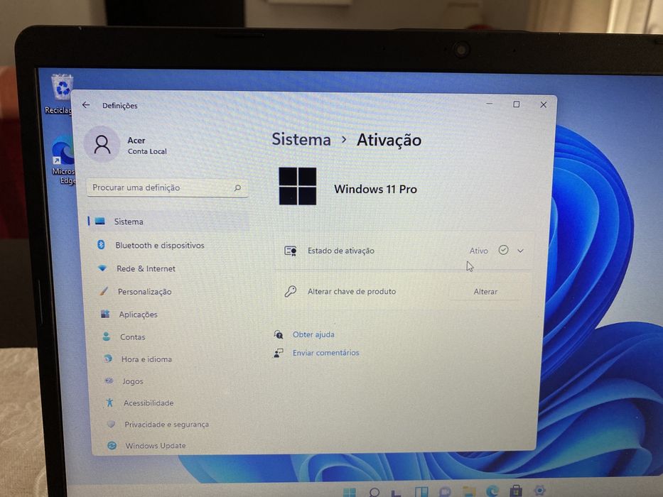 Acer i7 500GB SSD. 8 RAM Nvidia e Intel 620