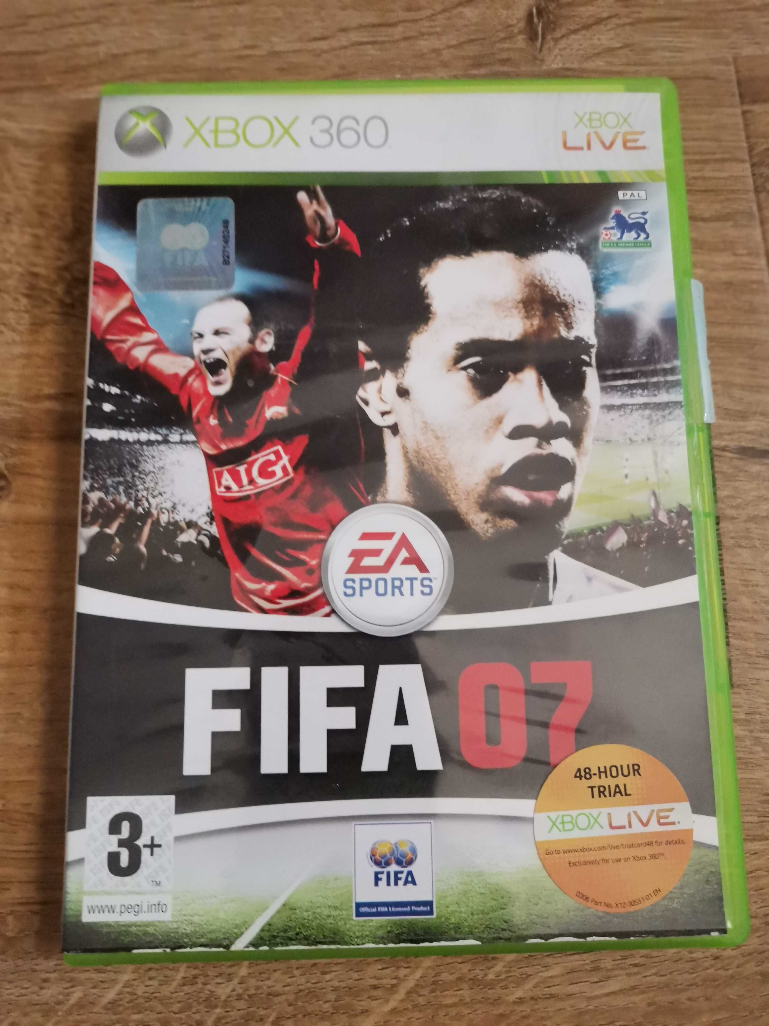 Gra FIFA 07 na konsolę XBOX 360