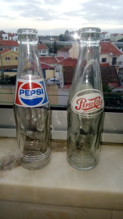 Garrafas Pepsi gravadas