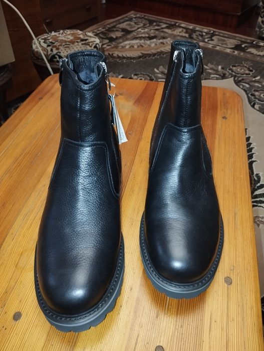 Сапоги мужские кожаные,цегейка