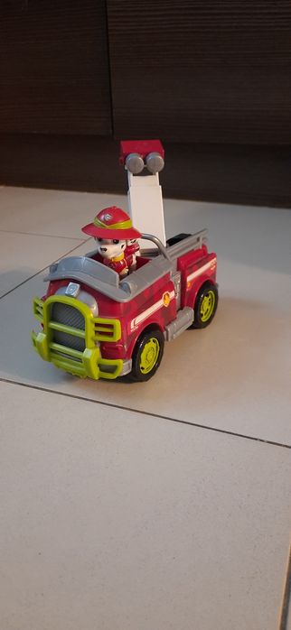 Psi Patrol pojazd + figurka Marshall