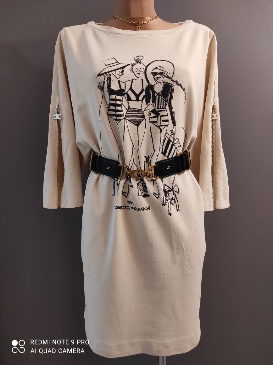 Sukienka, tunika, bluza Elisabetta Franchi rozmiar włoski 42/S