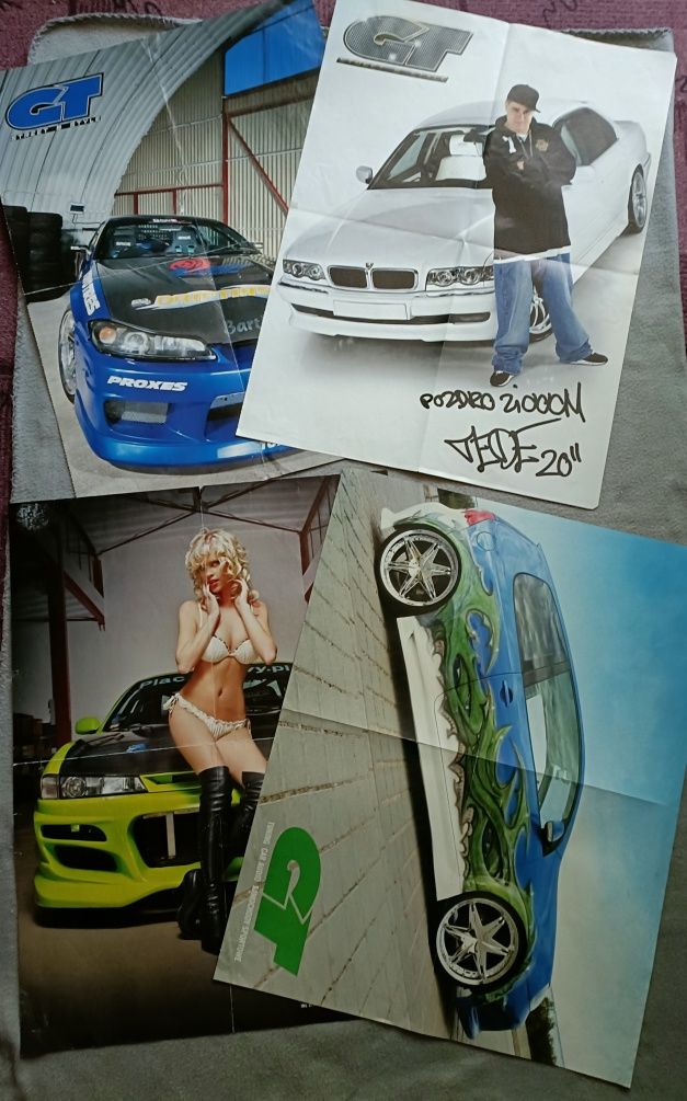 6x plakat magazynu GT tuning