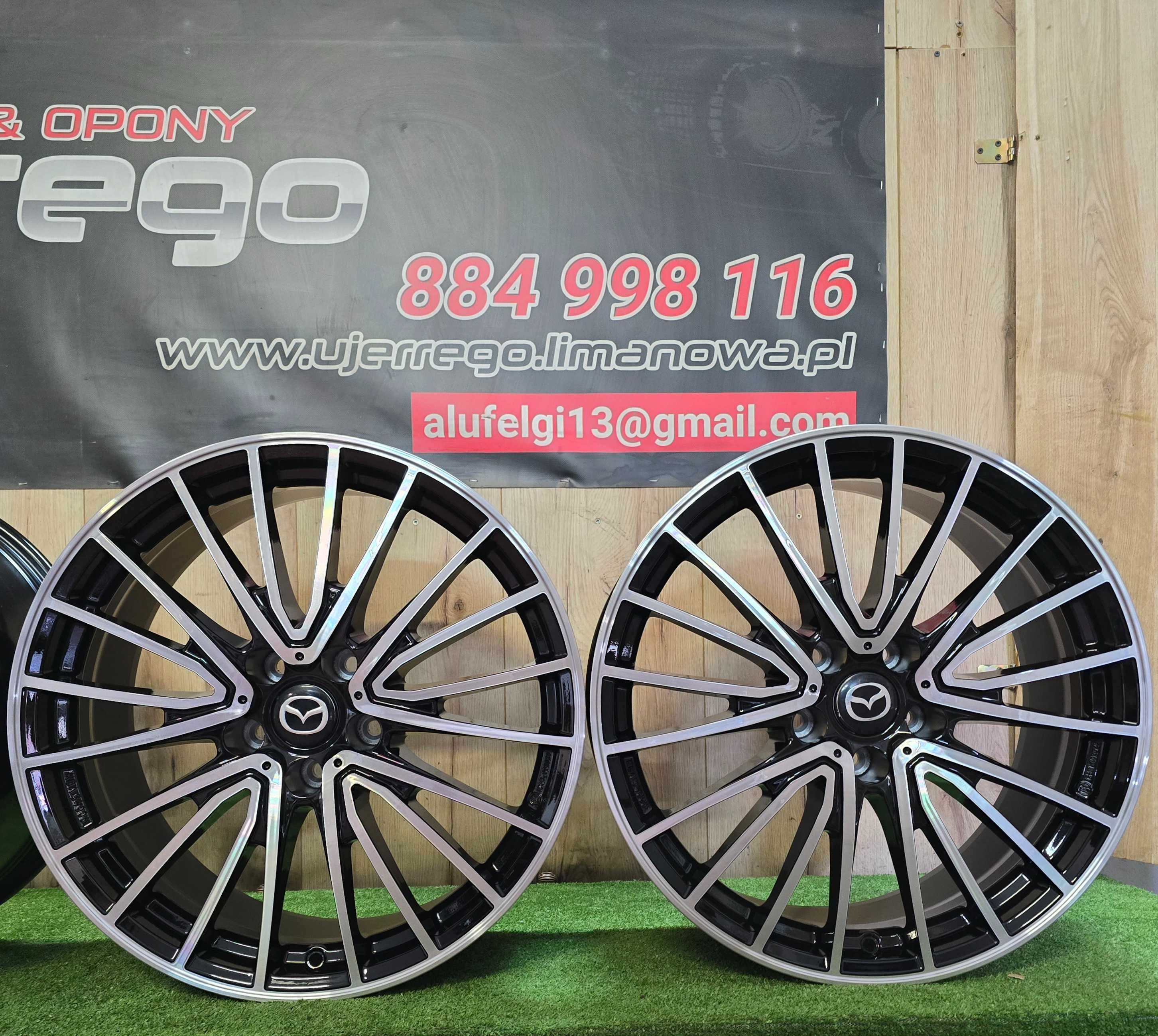 NOWE ALUFELGI MAZDA 19x5x114,3 -Mazda3,5,Cx30,Cx3,Cx5,Cx60,Cx7,Cx9,Mx5
