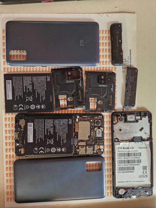 Разбор zte blade a31 nfc