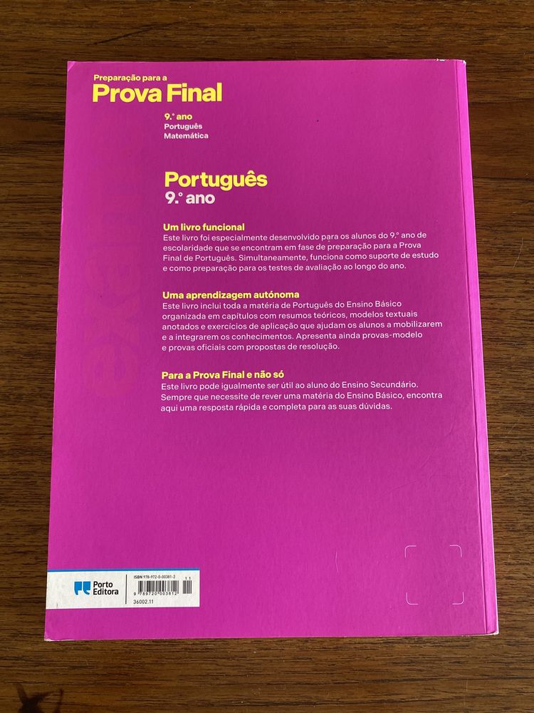 Preparação para a Prova Final 2023 - Português - 9.º ano