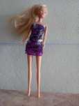 Boneca, tipo barbie, princesa loira