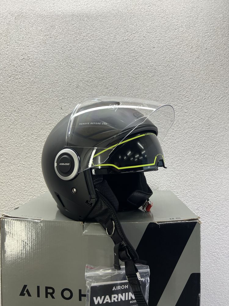 Kask otwarty  AIROH HELIOS rozmiar L blenda