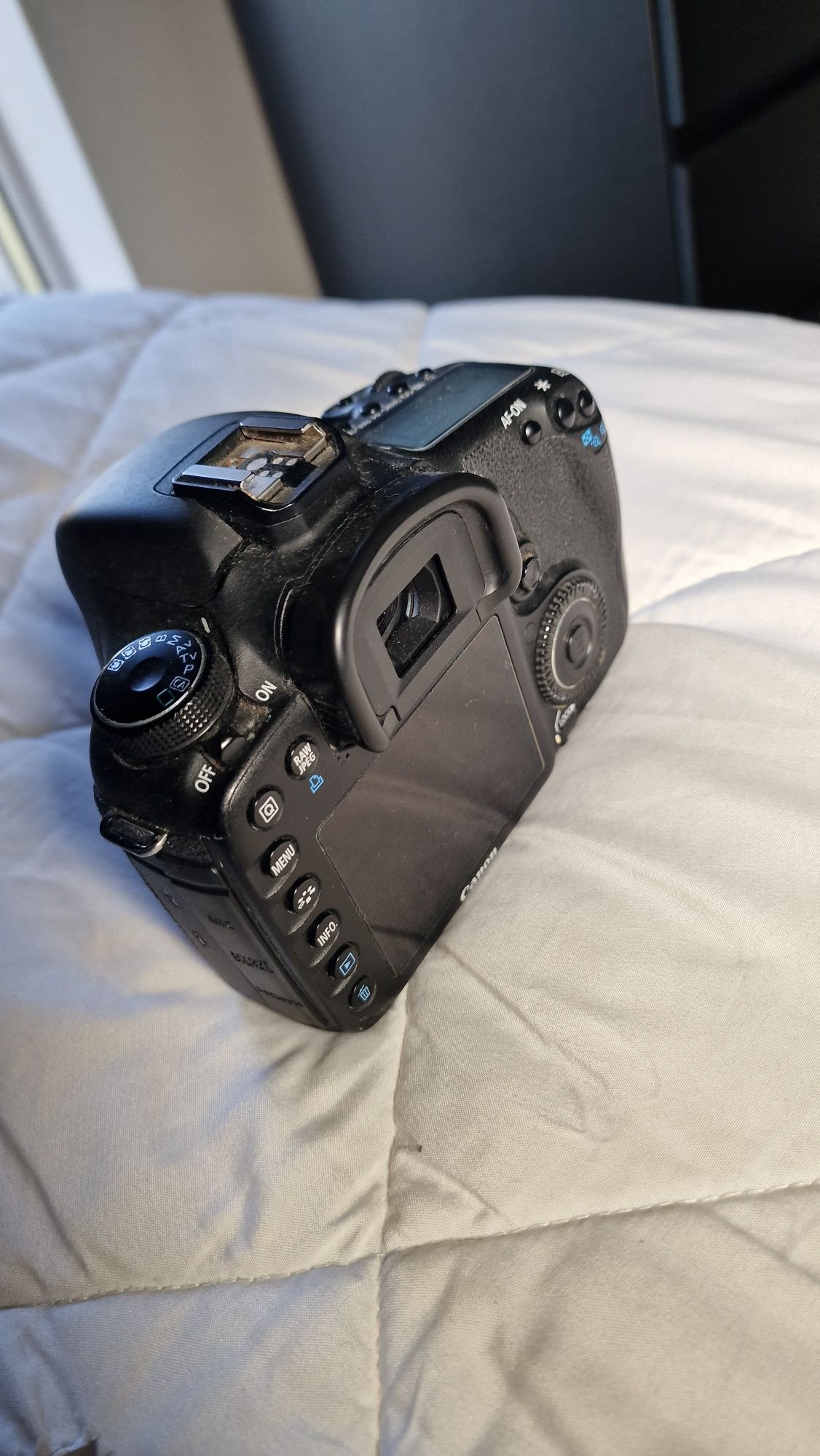 Camera Canon 7D corpo e acessórios