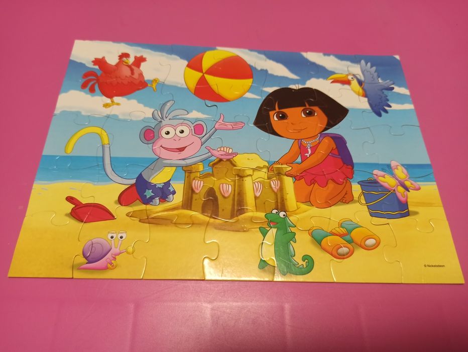 Пазли картонні Дора. 35 елементів