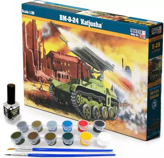 BM-8-24 Katjusha, 1:35. Mistercraft