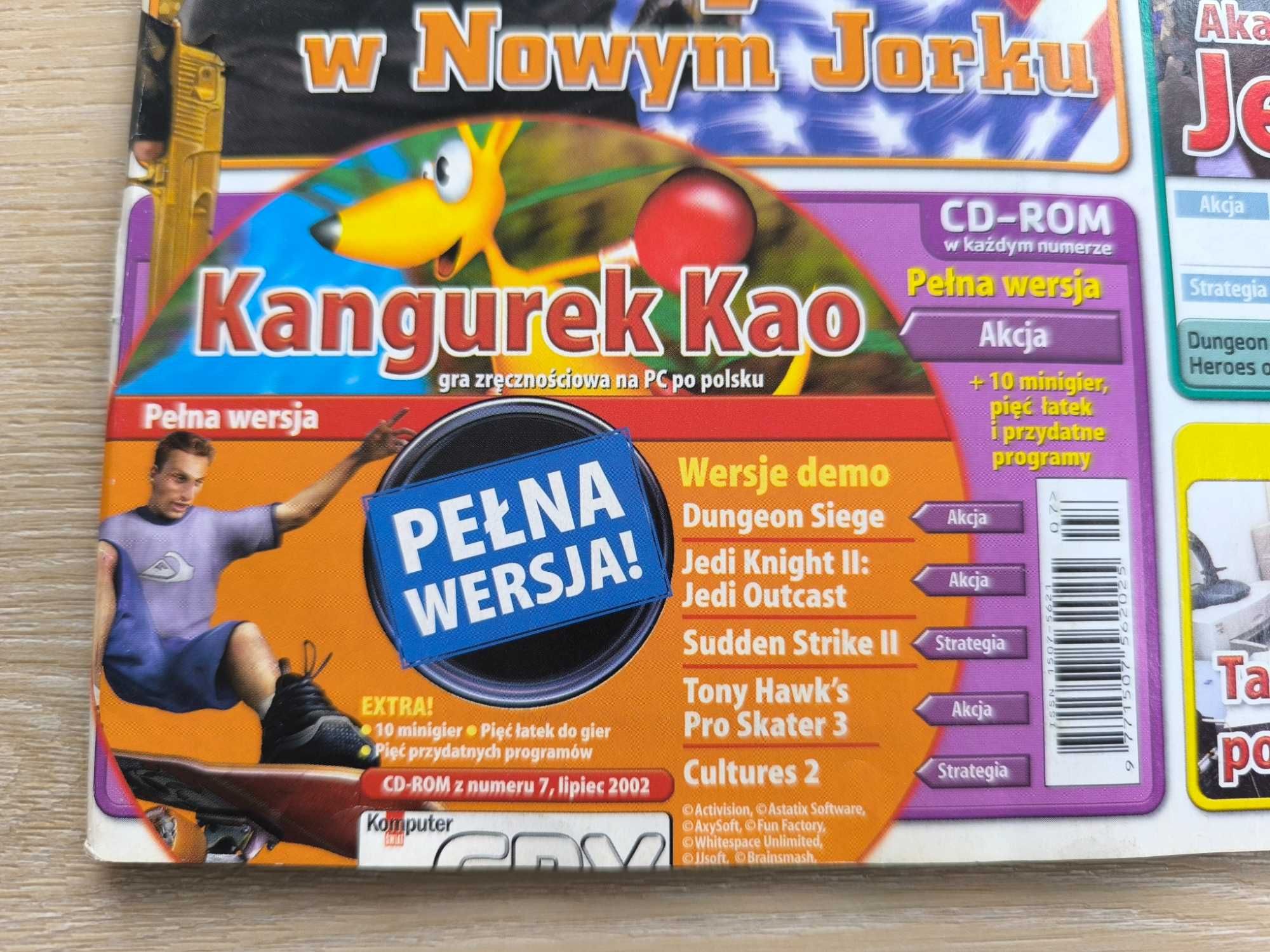 Kangurek Kao [PC] (PL) Komputer Świat Gry 07/2002
