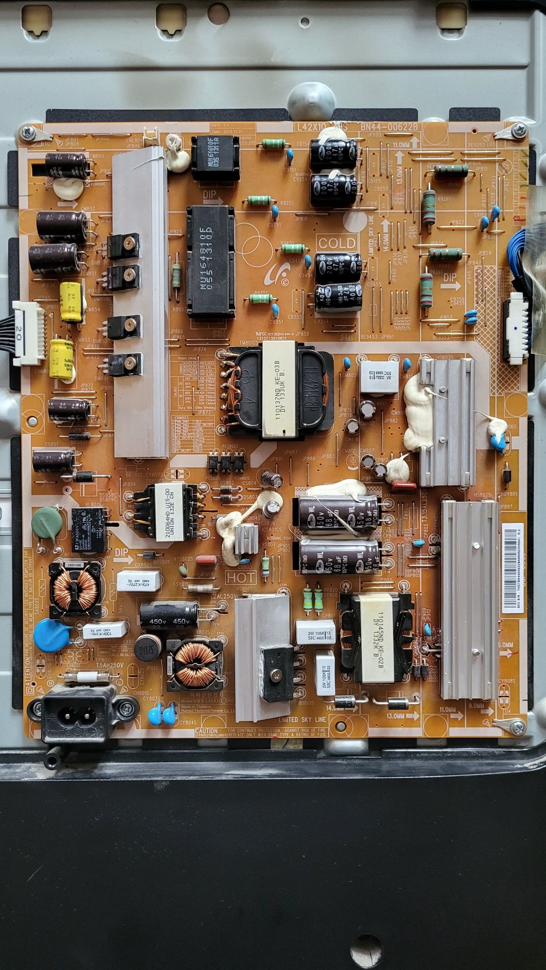 Samsung UE40F6640SS  - części - płyta t-con - wysyłka  - opis