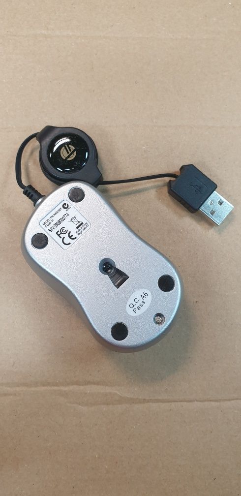 Mini Rato Usb Novo