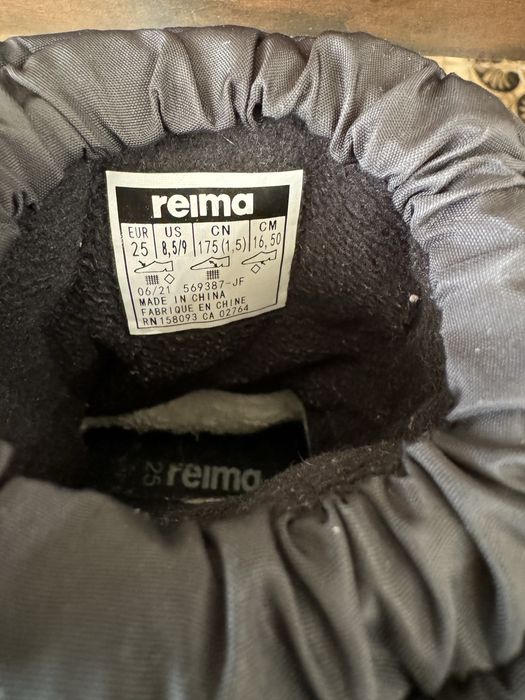 Зимові чоботи Reima Vimpeli 25 розмір.