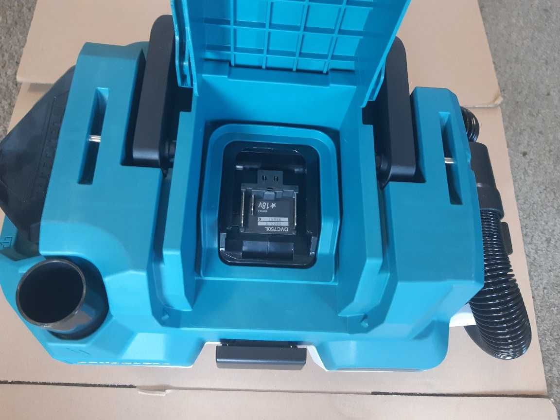 Odkurzacz przemysłowy Makita DVC750LZ 18V nowy / akumulatorowy