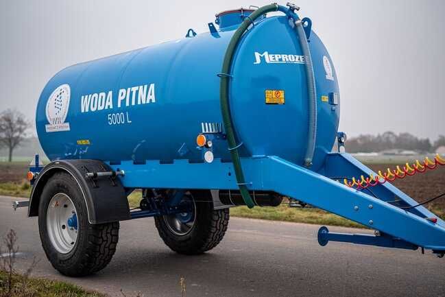 Wóz do  wody pitnej beczkowóz Meprozet 3000L-5000L promocja transport